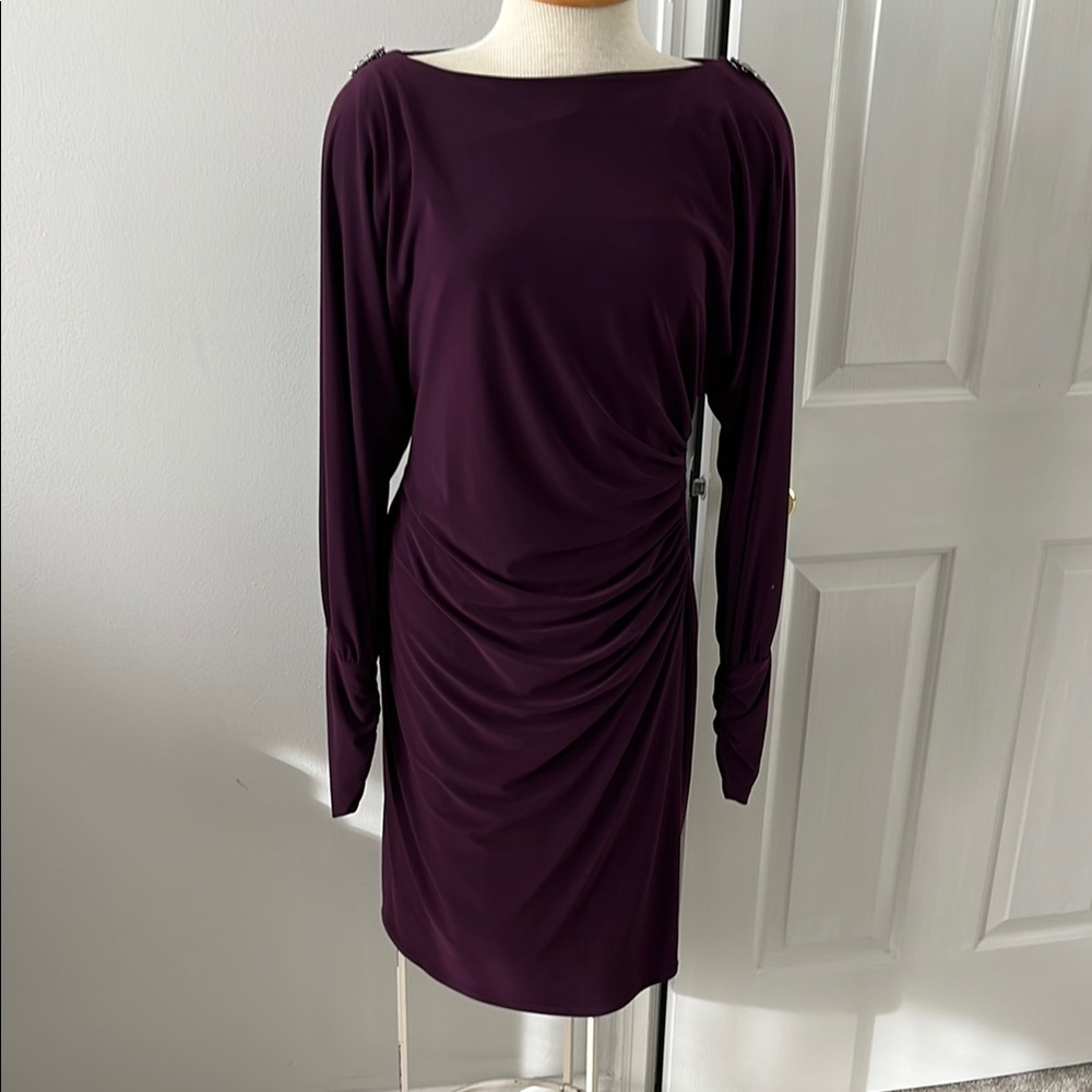 Lauren by Ralph Lauren Purple Women's Dress